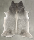 Medium Grey X-Large Brazilian Cowhide Rug 7'9"H x 6'0"W #B30638 by Hudson Hides