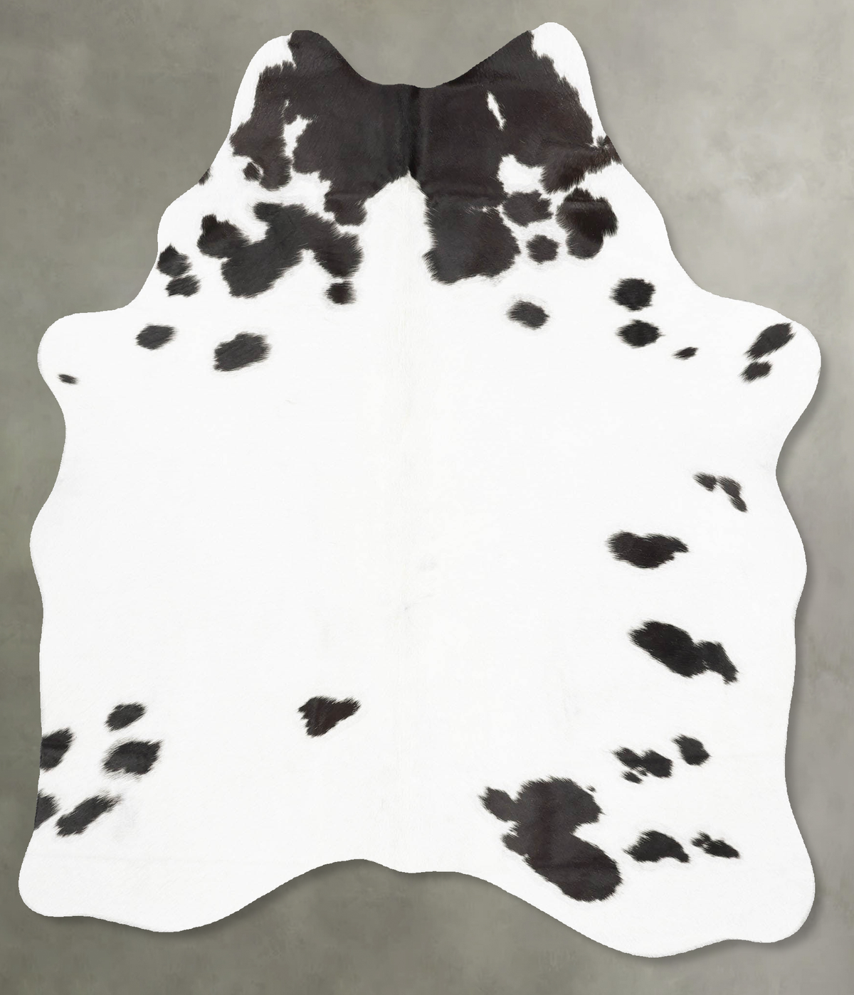 Black and White Cowhide Rug #B30649