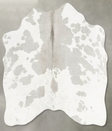 Medium Grey Medium Brazilian Cowhide Rug 3'11"H x 4'5"W #B30650 by Hudson Hides
