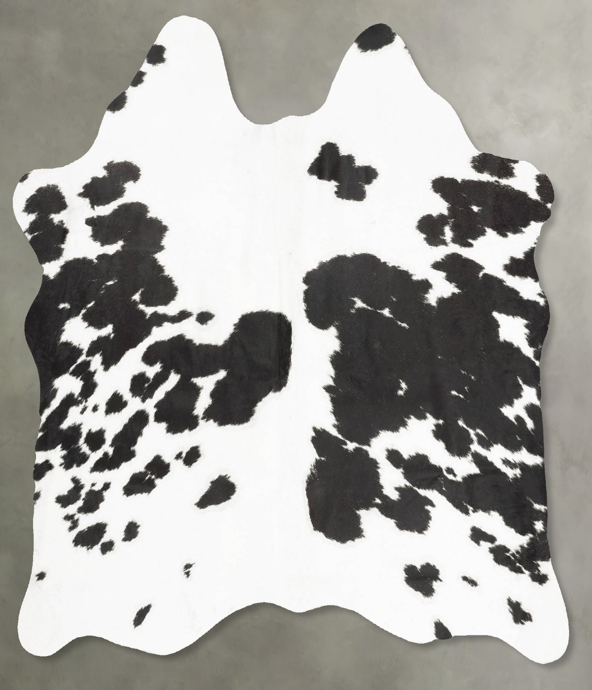Black and White Cowhide Rug #B30653