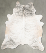 Light Brindle XX-Large Brazilian Cowhide Rug 8'1"H x 7'3"W #B30673 by Hudson Hides