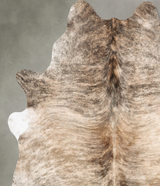 Light Brindle XX-Large Brazilian Cowhide Rug 8'2"H x 6'9"W #B30676 by Hudson Hides