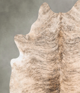 Light Brindle X-Large Brazilian Cowhide Rug 7'2"H x 6'7"W #B30677 by Hudson Hides