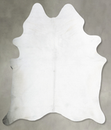 Light Grey XX-Large Brazilian Cowhide Rug 8'5"H x 6'10"W #B30680 by Hudson Hides