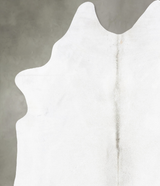 Light Grey XX-Large Brazilian Cowhide Rug 7'11"H x 6'5"W #B30682 by Hudson Hides