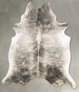 Light Brindle X-Large Brazilian Cowhide Rug 7'6"H x 6'6"W #B30686 by Hudson Hides