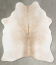 Grey with Beige Medium Brazilian Cowhide Rug 6'2"H x 4'5"W #B30691 by Hudson Hides