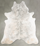 Grey Brindle XX-Large Brazilian Cowhide Rug 8'0"H x 7'0"W #B30701 by Hudson Hides