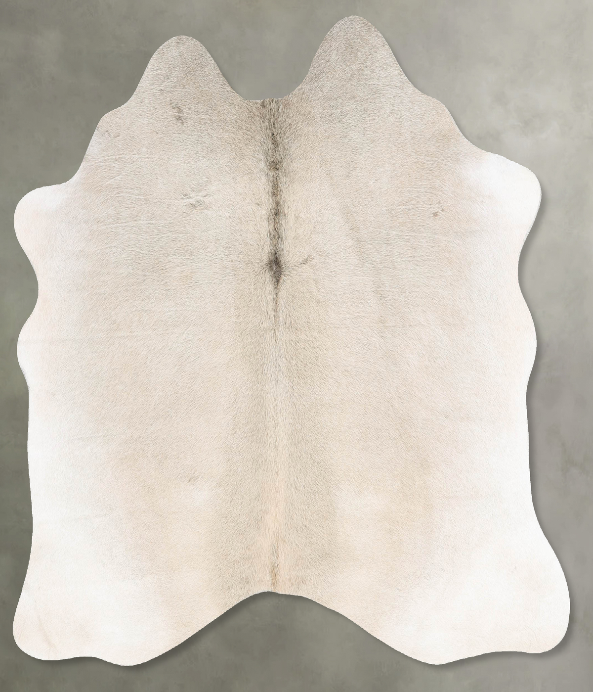 Grey with Beige Cowhide Rug #B30711