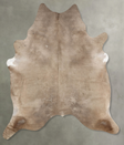 Taupe X-Large Brazilian Cowhide Rug 7'10"H x 6'4"W #B30713 by Hudson Hides
