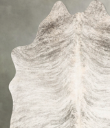 Light Brindle Large Brazilian Cowhide Rug 5'11"H x 5'2"W #B30716 by Hudson Hides