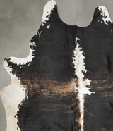 Dark Brindle XX-Large Brazilian Cowhide Rug 9'1"H x 7'2"W #B30721 by Hudson Hides