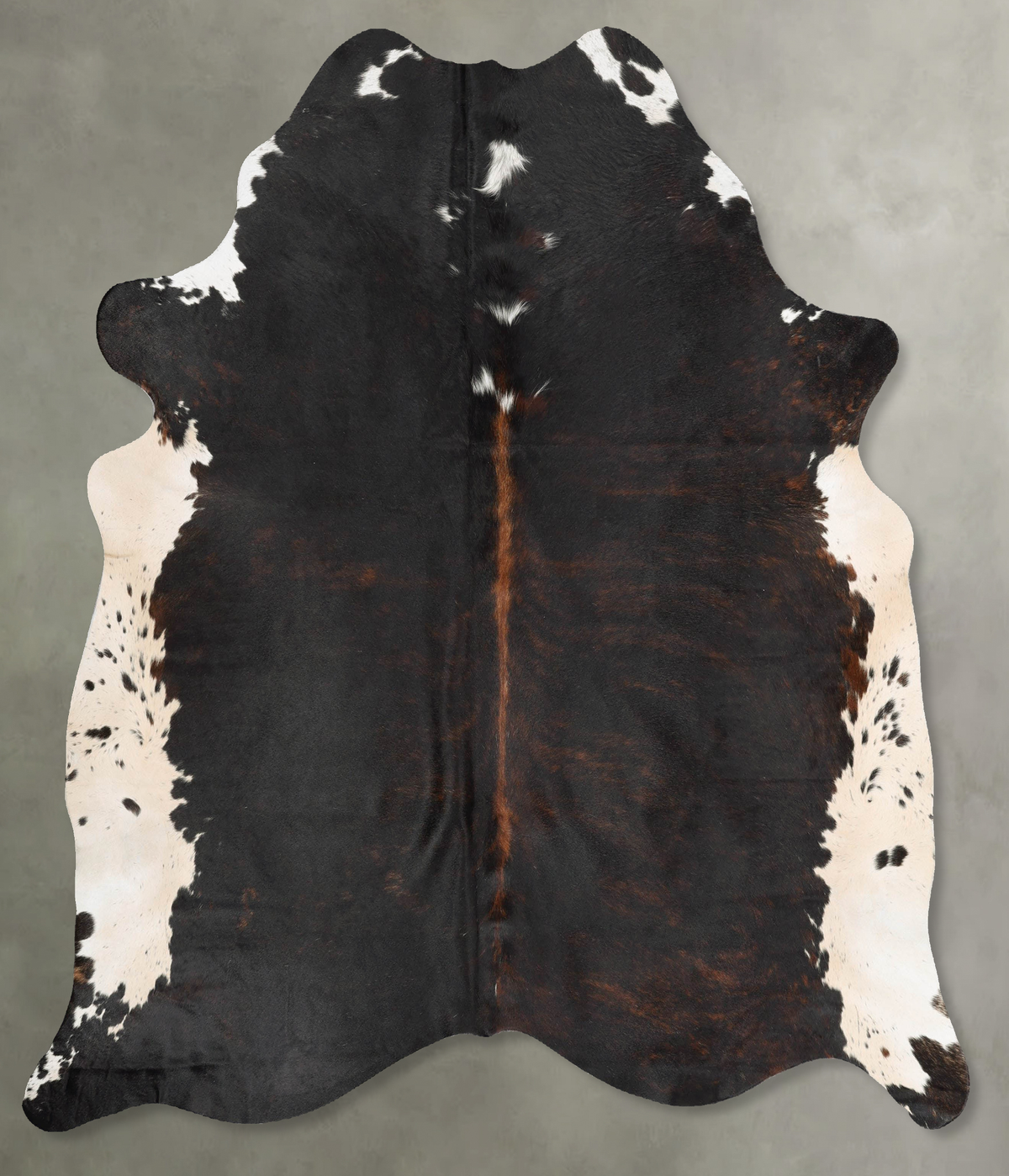 Tricolor Cowhide Rug #B30724