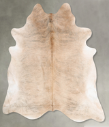 Light Brindle XX-Large Brazilian Cowhide Rug 8'2"H x 7'3"W #B30725 by Hudson Hides