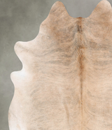 Light Brindle XX-Large Brazilian Cowhide Rug 8'2"H x 7'3"W #B30725 by Hudson Hides