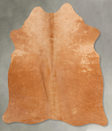 Solid Brown Medium Brazilian Cowhide Rug 5'8"H x 4'11"W #B30747 by Hudson Hides