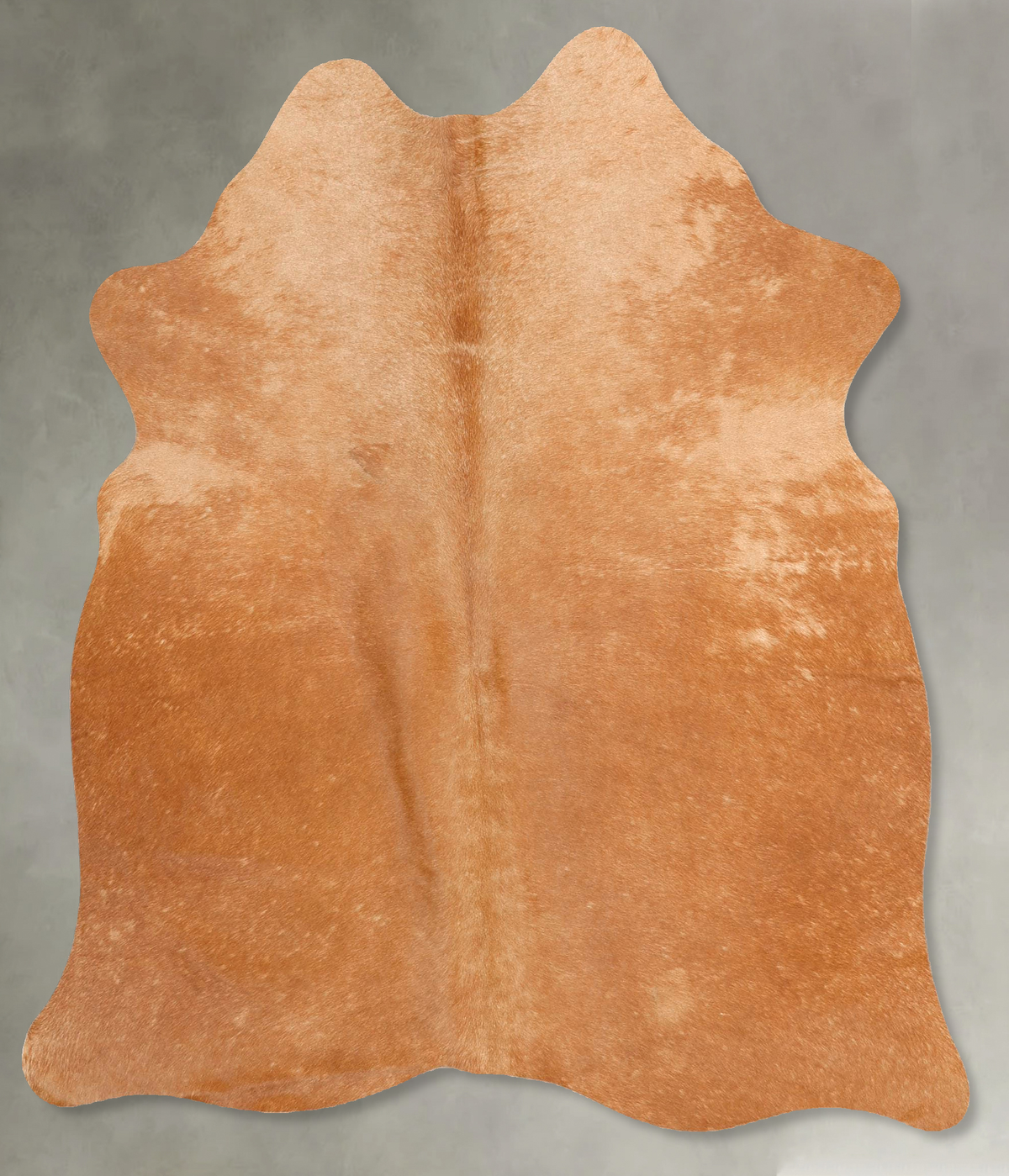 Solid Brown Cowhide Rug #B30747