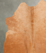 Solid Brown Medium Brazilian Cowhide Rug 5'8"H x 4'11"W #B30747 by Hudson Hides