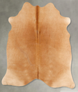 Solid Brown Medium Brazilian Cowhide Rug 5'8"H x 4'11"W #B30748 by Hudson Hides