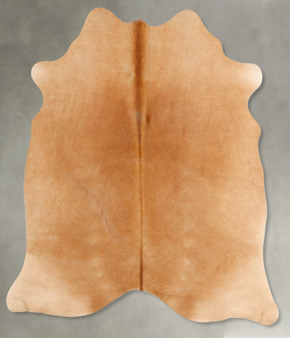 Solid Brown Cowhide Rug #B30748