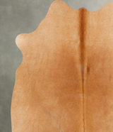 Solid Brown Medium Brazilian Cowhide Rug 5'8"H x 4'11"W #B30748 by Hudson Hides