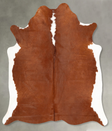 Hereford Large Brazilian Cowhide Rug 6'7"H x 5'10"W #B30763 by Hudson Hides