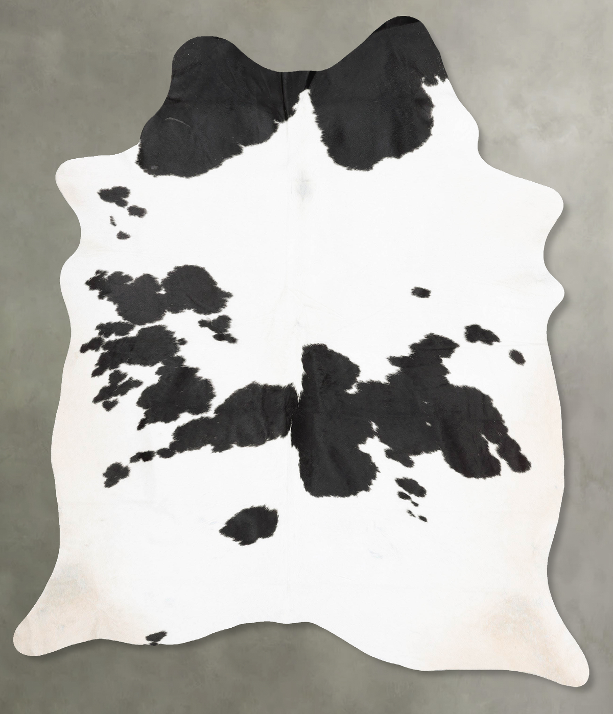 Black and White Cowhide Rug #B30768