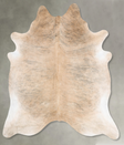 Light Brindle XX-Large Brazilian Cowhide Rug 8'8"H x 7'2"W #B30777 by Hudson Hides