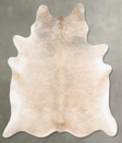 Light Brindle XX-Large Brazilian Cowhide Rug 7'10"H x 6'9"W #B30784 by Hudson Hides