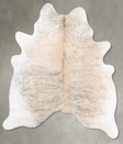 Light Brindle Large Brazilian Cowhide Rug 6'3"H x 5'8"W #B30795 by Hudson Hides