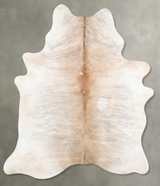 Light Brindle Large Brazilian Cowhide Rug 6'8"H x 5'6"W #B30797 by Hudson Hides