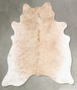 Light Brindle X-Large Brazilian Cowhide Rug 7'0"H x 6'4"W #B30798 by Hudson Hides