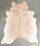 Light Brindle X-Large Brazilian Cowhide Rug 7'0"H x 6'4"W #B30798 by Hudson Hides