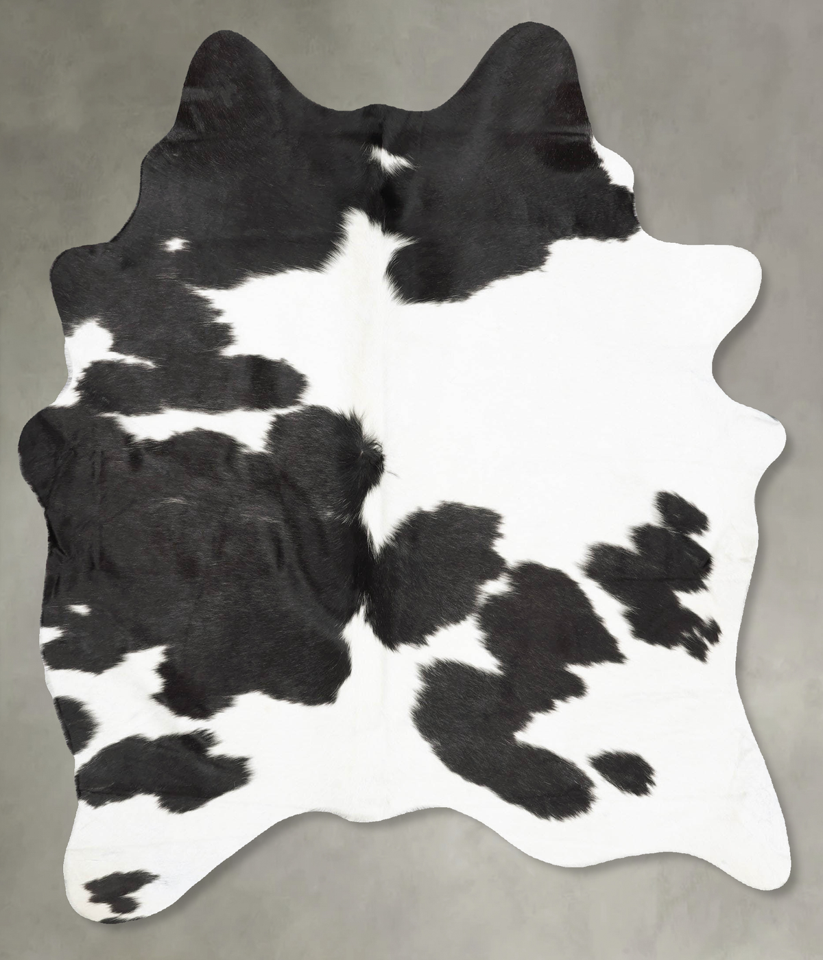 Black and White Cowhide Rug #B30802