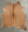 Beige Medium Brazilian Cowhide Rug 5'0"H x 4'5"W #B30806 by Hudson Hides