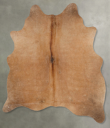 Beige Medium Brazilian Cowhide Rug 5'0"H x 4'5"W #B30806 by Hudson Hides
