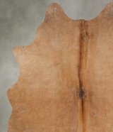 Beige Medium Brazilian Cowhide Rug 5'0"H x 4'5"W #B30806 by Hudson Hides