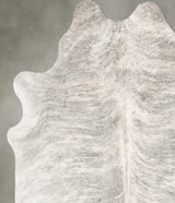 Grey Brindle X-Large Brazilian Cowhide Rug 6'11"H x 6'4"W #B30811 by Hudson Hides