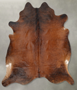 Warm Caramel XX-Large Brazilian Cowhide Rug 7'8"H x 7'2"W #B30821 by Hudson Hides