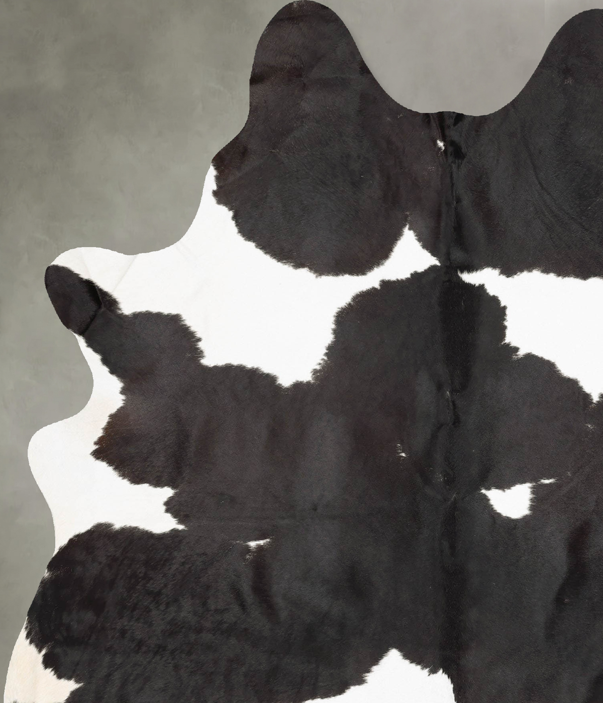 Black and White Cowhide Rug #B30832
