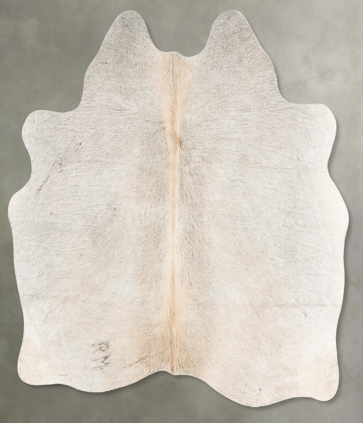 Grey with Beige Cowhide Rug #B30838
