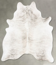 Grey Brindle X-Large Brazilian Cowhide Rug 7'4"H x 6'5"W #B30844 by Hudson Hides