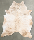 Light Brindle XX-Large Brazilian Cowhide Rug 8'5"H x 7'1"W #B30848 by Hudson Hides