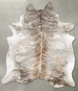 Light Brindle XX-Large Brazilian Cowhide Rug 8'4"H x 6'7"W #B30850 by Hudson Hides
