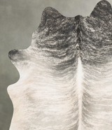 Grey Brindle X-Large Brazilian Cowhide Rug 7'9"H x 6'5"W #B30853 by Hudson Hides