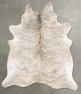 Light Brindle XX-Large Brazilian Cowhide Rug 8'4"H x 6'11"W #B30857 by Hudson Hides