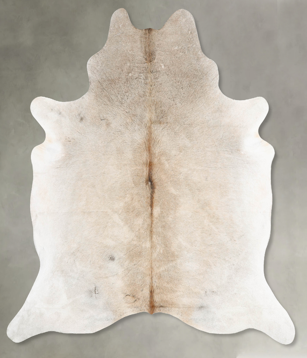 Grey with Beige Cowhide Rug #B30860