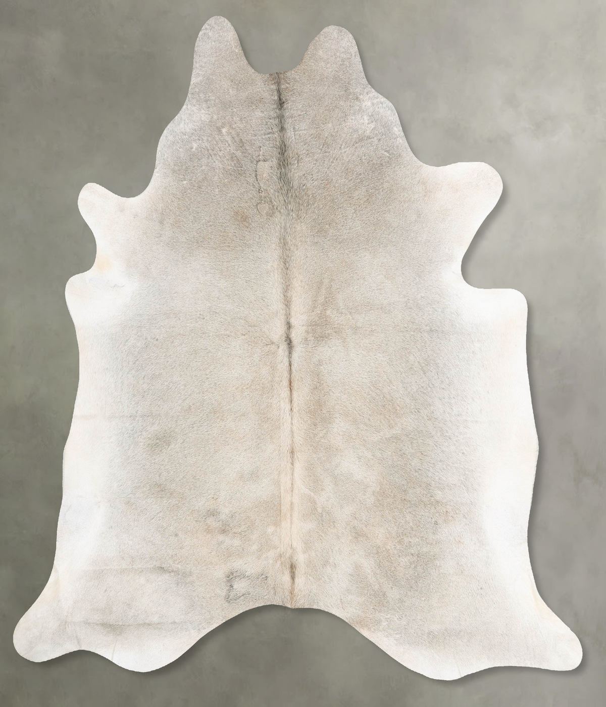 Grey with Beige Cowhide Rug #B30863