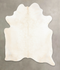 Ivory with Beige XX-Large Brazilian Cowhide Rug 8'0