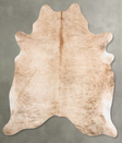 Beige X-Large Brazilian Cowhide Rug 7'8"H x 6'6"W #B30870 by Hudson Hides